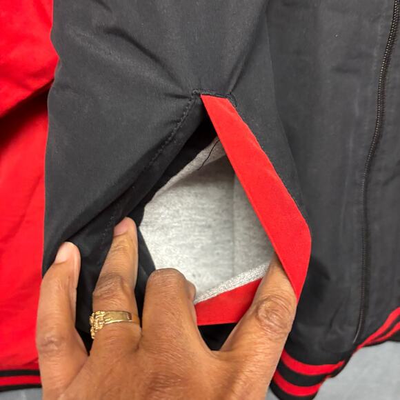 Puma Varsity Jacket Raglan Patch Logo Embroidered Bomber Kids 18-20 Lined Sports - Picture 9 of 10